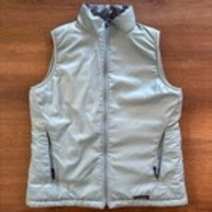 Patagonia Women's Size M Micro Puff Vest Castaway Blue Blue Puffer